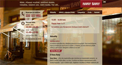 Desktop Screenshot of hanybany.cz